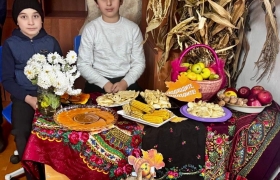 «Золотая осень» в Цанатлинской ООШ: вкусный праздник, стихи и улыбки детей